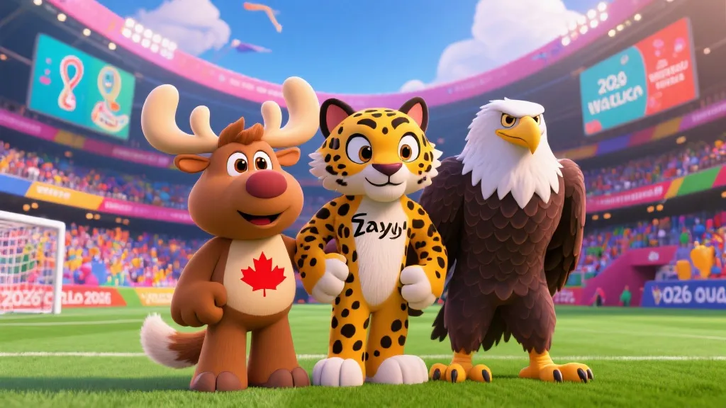 揭秘2026世界杯吉祥物：Maple、Zayu与Clutch背后的文化密码与狂欢寓意